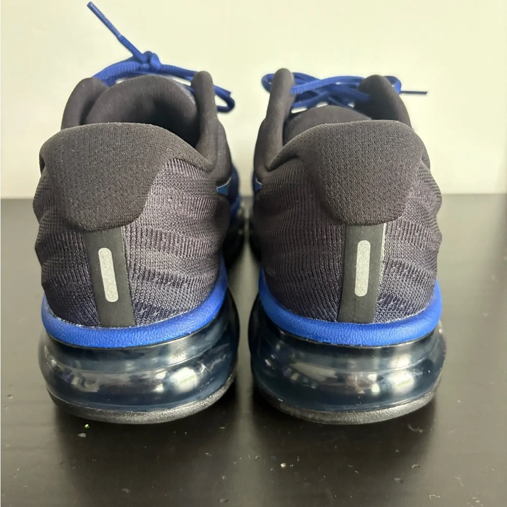 New Nike Air Max 2017 Hyper Cobalt Deep Royal Blue Navy 849559-401 sz 8 Men's - Picture 3 of 8